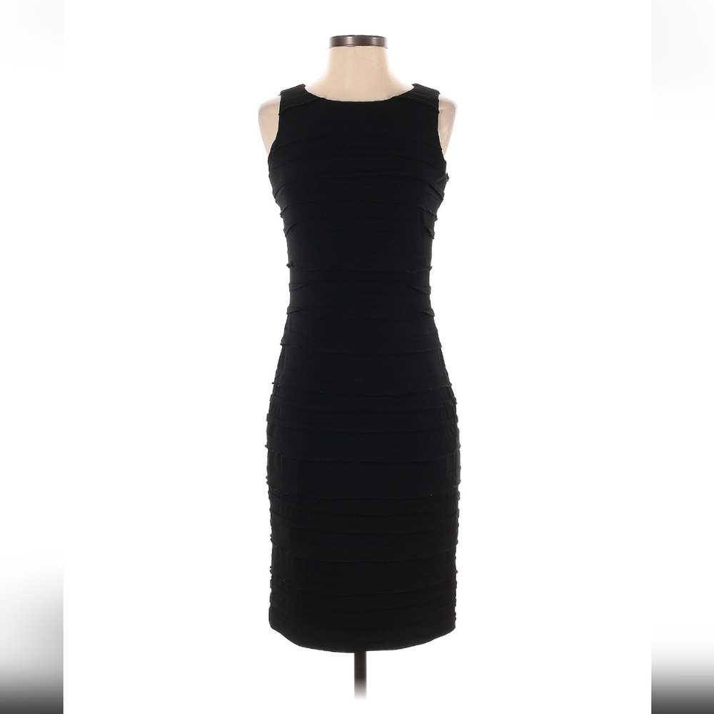 Elegant Black Sleeveless Dress